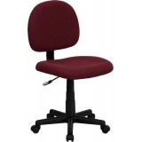 Mid-Back Ergonomic Burgundy Fabric Task Chair [BT-660-BY-GG]