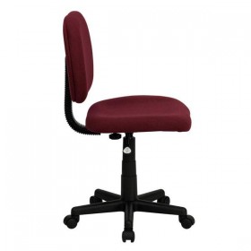 Mid-Back Ergonomic Burgundy Fabric Task Chair [BT-660-BY-GG]