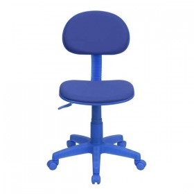 Blue Fabric Ergonomic Task Chair [BT-698-BLUE-GG]