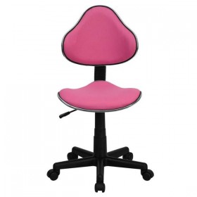 Pink Fabric Ergonomic Task Chair [BT-699-PINK-GG]