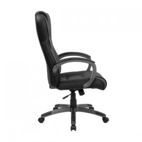 High Back Black Leather Executive Office Chair [BT-9069-BK-GG]