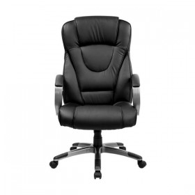 High Back Black Leather Executive Office Chair [BT-9069-BK-GG]