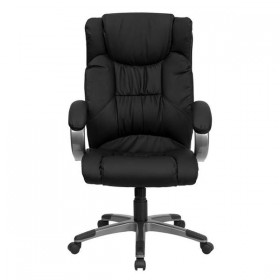 High Back Black Leather Executive Office Chair [BT-9088-BK-GG]