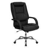High Back Black Leather Executive Office Chair [BT-9130-BK-GG]
