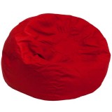 Oversized Solid Red Bean Bag Chair [DG-BEAN-LARGE-SOLID-RED-GG]
