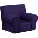 Small Solid Navy Blue Kids Chair [DG-CH-KID-SOLID-BL-GG]