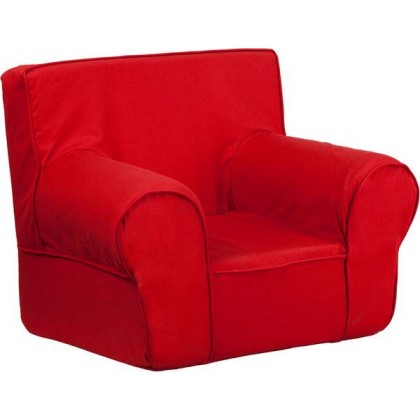 Small Solid Red Kids Chair [DG-CH-KID-SOLID-RED-GG]