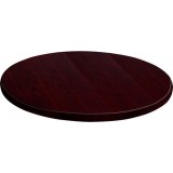 60'' Round Mahogany Veneer Table Top [GM-MAH-VEN-60RD-GG]
