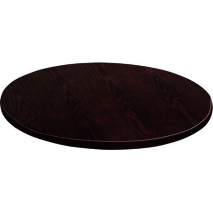 24'' Round Walnut Veneer Table Top [GM-WAL-VEN-24RD-GG]