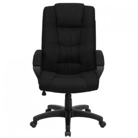 High Back Black Fabric Executive Office Chair [GO-5301B-BK-GG]