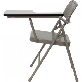 Premium Steel Folding Chair with Left Handed Tablet Arm [HF-309AST-LFT-GG]