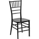 Flash Elegance Black Resin Stacking Chiavari Chair [LE-BLACK-GG]