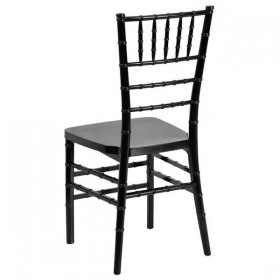 Flash Elegance Black Resin Stacking Chiavari Chair [LE-BLACK-GG]