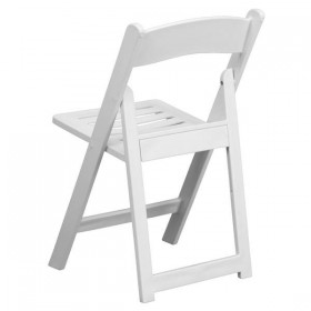 HERCULES Series 1000 lb. Capacity White Resin Folding Chair with Slatted Seat [LE-L-1-WH-SLAT-GG]