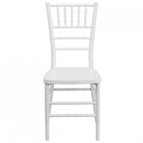 Flash Elegance White Resin Stacking Chiavari Chair [LE-WHITE-GG]