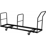 Vertical Storage Folding Chair Dolly - 35 Chair Capacity [NG-DOLLY-309-35-GG]