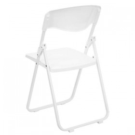 HERCULES Series 880 lb. Capacity Heavy Duty White Plastic Folding Chair [RUT-I-WHITE-GG]