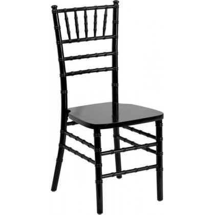 Flash Elegance Supreme Black Wood Chiavari Chair [SZ-BLACK-GG]