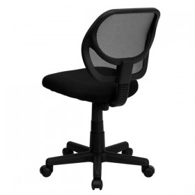 Mid-Back Black Mesh Task Chair and Computer Chair [WA-3074-BK-GG]