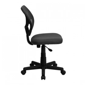 Mid-Back Gray Mesh Task Chair and Computer Chair [WA-3074-GY-GG]