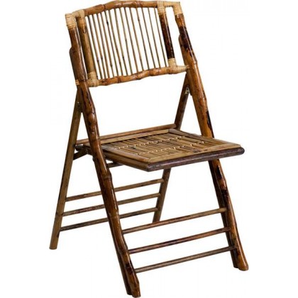 American Champion Bamboo Folding Chair [X-62111-BAM-GG]