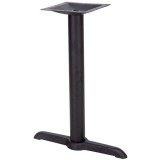 5'' x 22'' Restaurant Table T-Base with 3'' Dia. Table Height Column [XU-T0522-GG]