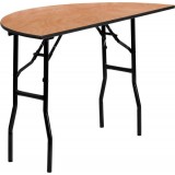 48'' Half-Round Wood Folding Banquet Table [YT-WHRFT48-HF-GG]